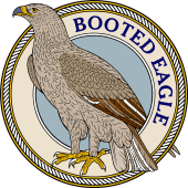 Birds of Prey Clipart image: Booted Eagle-M