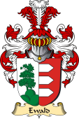 v.23 Coat of Family Arms from Germany for Ewald