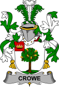 Irish Coat of Arms for Crowe or McEnchroe