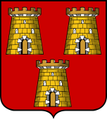 French Family Shield for Thebault or Thibaud