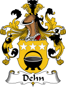 German Wappen Coat of Arms for Dehn