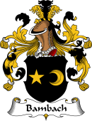 German Wappen Coat of Arms for Bambach