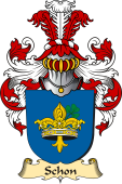v.23 Coat of Family Arms from Germany for Schon