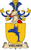 Republic of Austria Coat of Arms for Vischer