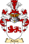 Welsh Family Coat of Arms (v.23) for Aeneas (YSGWYDDWYN)