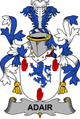 Irish Coat of Arms for Adair
