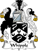 English Coat of Arms for the family Whipple