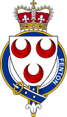 Families of Britain Coat of Arms Badge for: Fenton (Scotland)