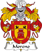 Spanish Coat of Arms for Moreno