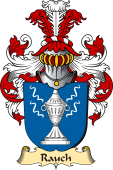 v.23 Coat of Family Arms from Germany for Rauch