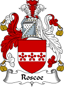 English Coat of Arms for Roscoe