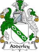 English Coat of Arms for the family Adderley