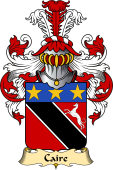 French Family Coat of Arms (v.23) for Caire