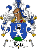 German Wappen Coat of Arms for Katz