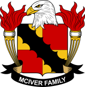 Coat of arms used by the McIver family in the United States of America