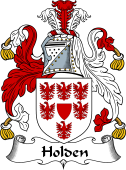 English Coat of Arms for the family Holden I