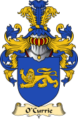 Irish Family Coat of Arms (v.23) for O'Currie