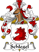 German Wappen Coat of Arms for Schlegel