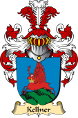 v.23 Coat of Family Arms from Germany for Kellner