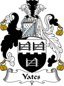 English Coat of Arms for Yate (s)