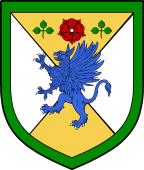 Irish Family Shield for Royse or Royce (Limerick)