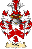 English Coat of Arms (v.23) for the family Tiffin