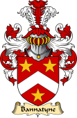 Scottish Family Coat of Arms (v.23) for Bannatyne