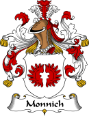 German Wappen Coat of Arms for Monnich