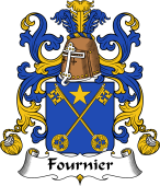 Coat of Arms from France for Fournier