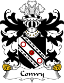 Welsh Coat of Arms for Conwy (of Bodrhyddan, Flint)