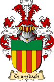 v.23 Coat of Family Arms from Germany for Grumbach