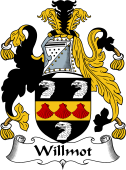English Coat of Arms for the family Willmot