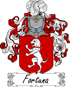 Araldica Italiana Coat of arms used by the Italian family Fortuna