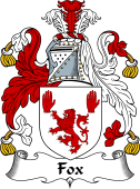 Irish Coat of Arms for Fox