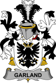 Irish Coat of Arms for Garland or McGartland