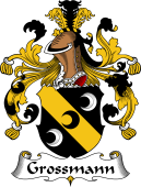 German Wappen Coat of Arms for Grossmann