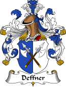 German Wappen Coat of Arms for Deffner