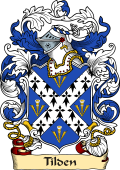 English or Welsh Family Coat of Arms (v.23) for Tilden (or Tylden Kent)