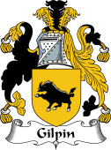 English Coat of Arms for Gilpin