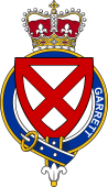 Families of Britain Coat of Arms Badge for: Garrett (Ireland)