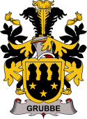 Swedish Coat of Arms for Grubbe