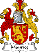 English Coat of Arms for the family Maurice or Morrice (Wales)
