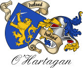 Sept (Clan) Coat of Arms from Ireland for O'Hartagan