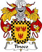Portuguese Coat of Arms for Tinoco