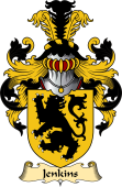 English Coat of Arms (v.23) for the family Jenkins