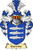Scottish Family Coat of Arms (v.23) for Garvine or Girvan