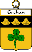 Irish Badge for Grehan or O'Greaghan