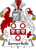 English Coat of Arms for the family Somerfield
