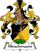 German Wappen Coat of Arms for Hirschmann
