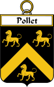 French Coat of Arms Badge for Pollet
